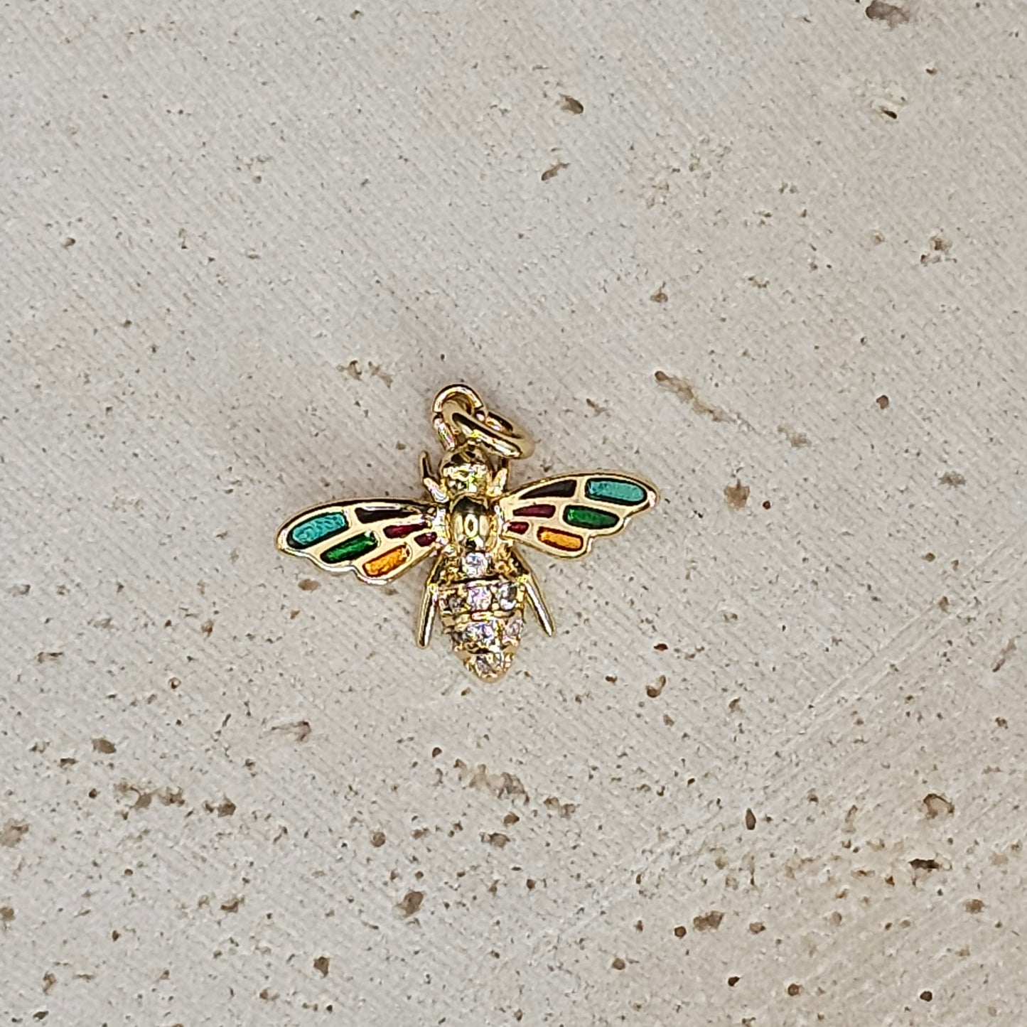Rainbow Wing Crystal Bee