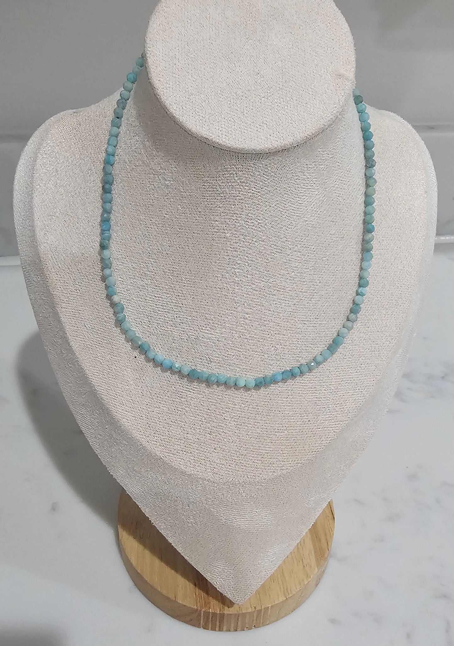 Crystal Gem Necklace - 14"
