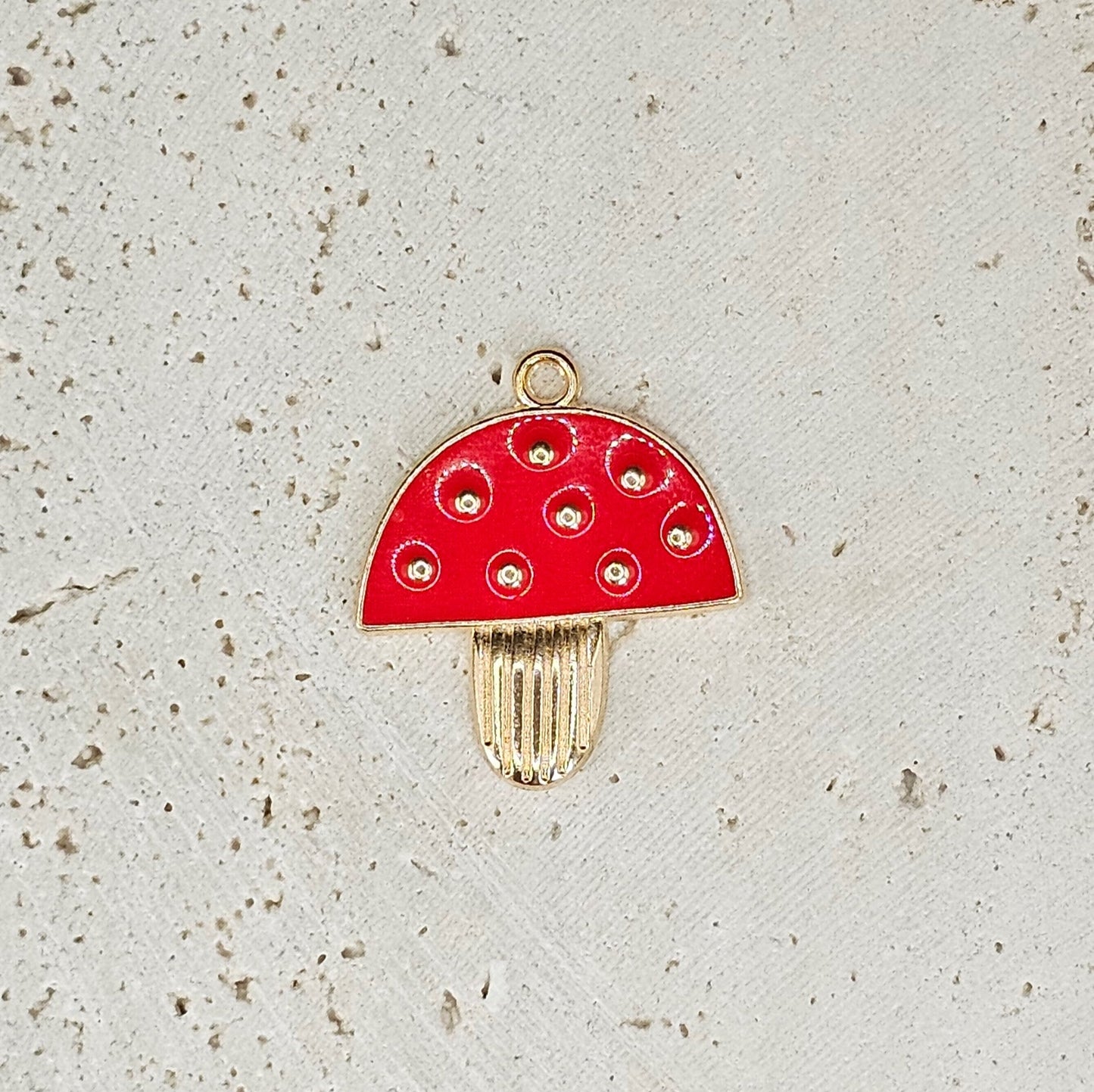 Gold Polka Dot Mushroom