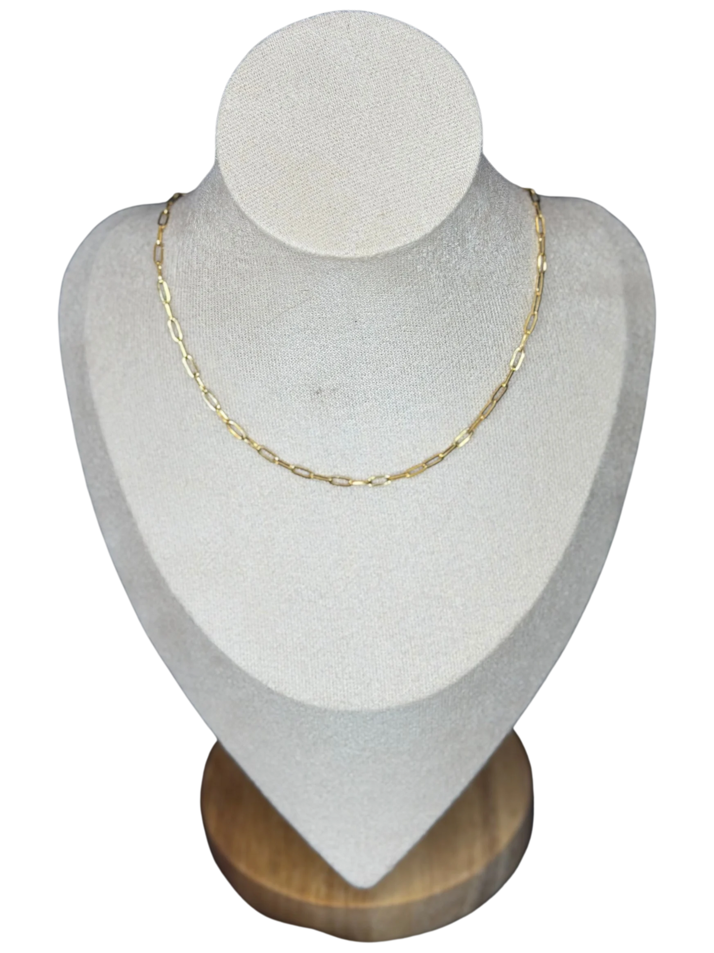 Golden Link Chain Necklace
