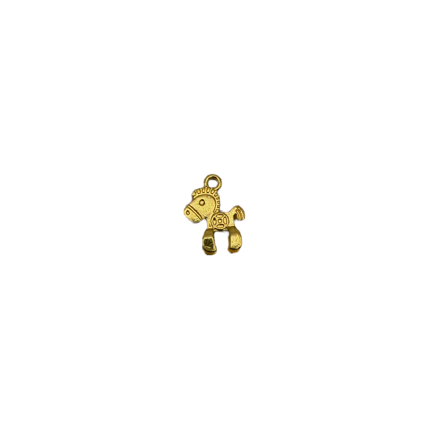 Gold hieroglyph-style symbol with stylized face