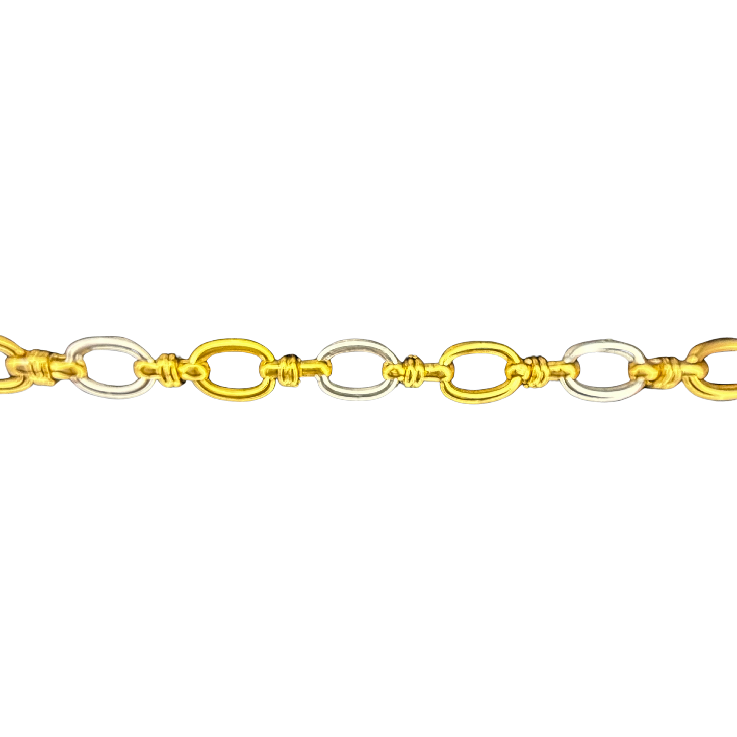 Designer Dual Link Statement Necklace