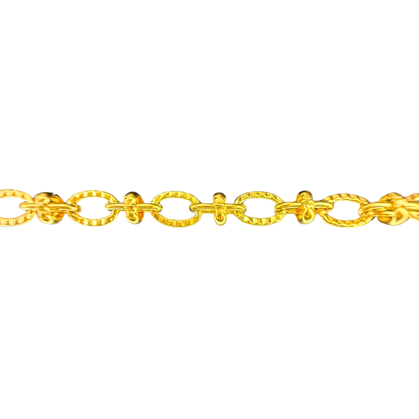 Premium Gold Knot Link Chain Necklace