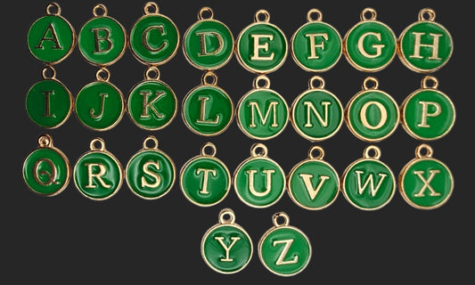 Green Circle Letters