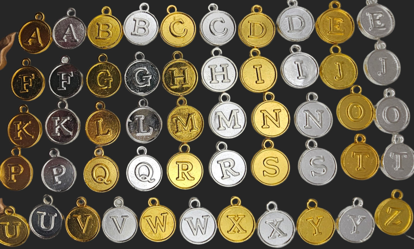 Gold Coin Letters