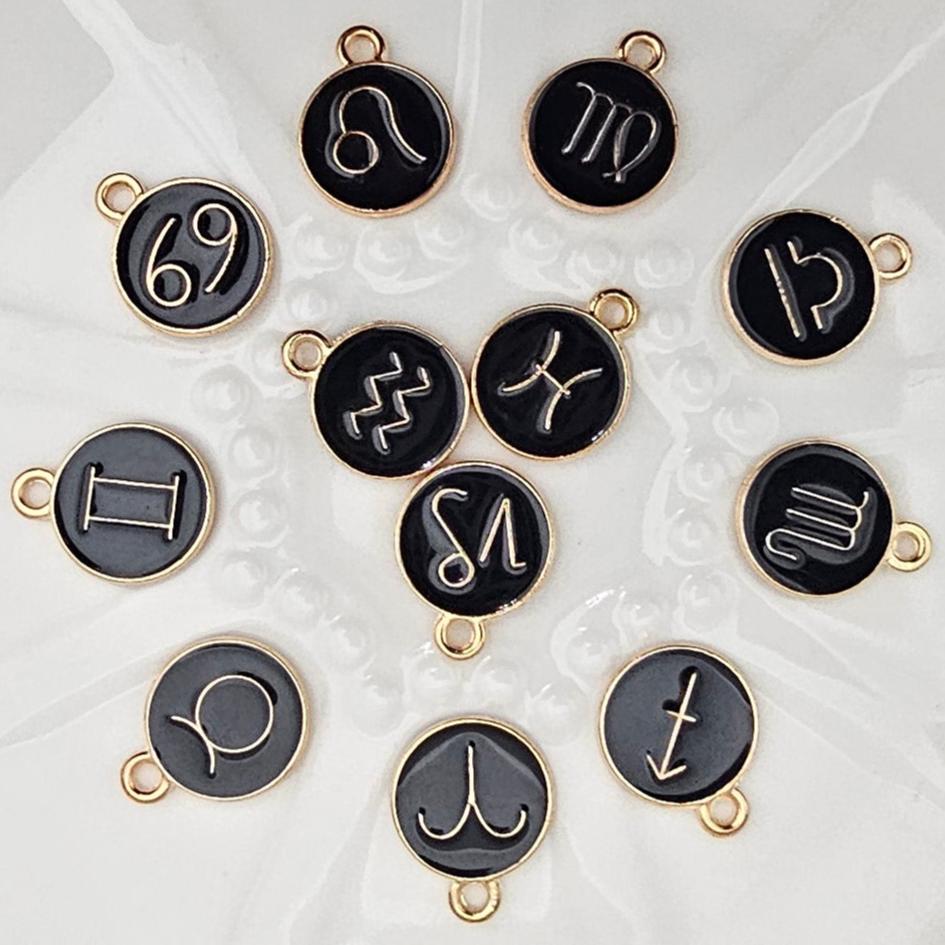 Colored Astrology Pendant