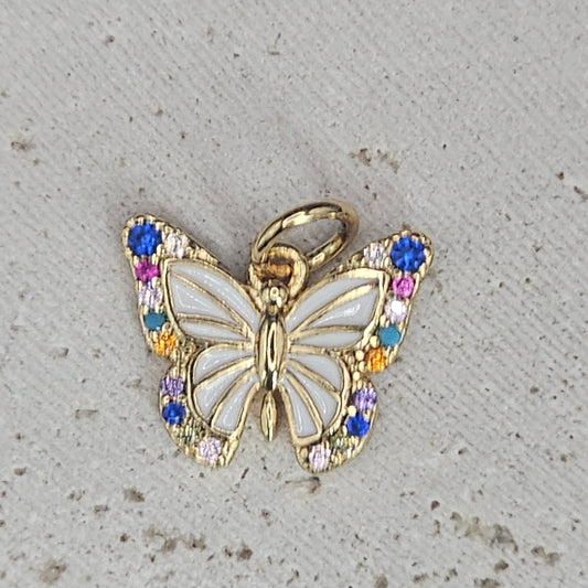 Rainbow Crystal Wing Butterfly