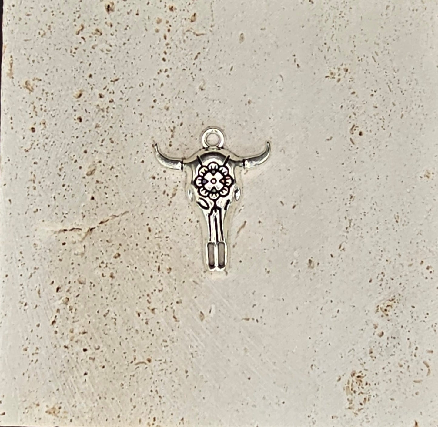 Floral Bull Head