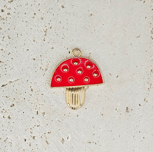 Gold Polka Dot Mushroom