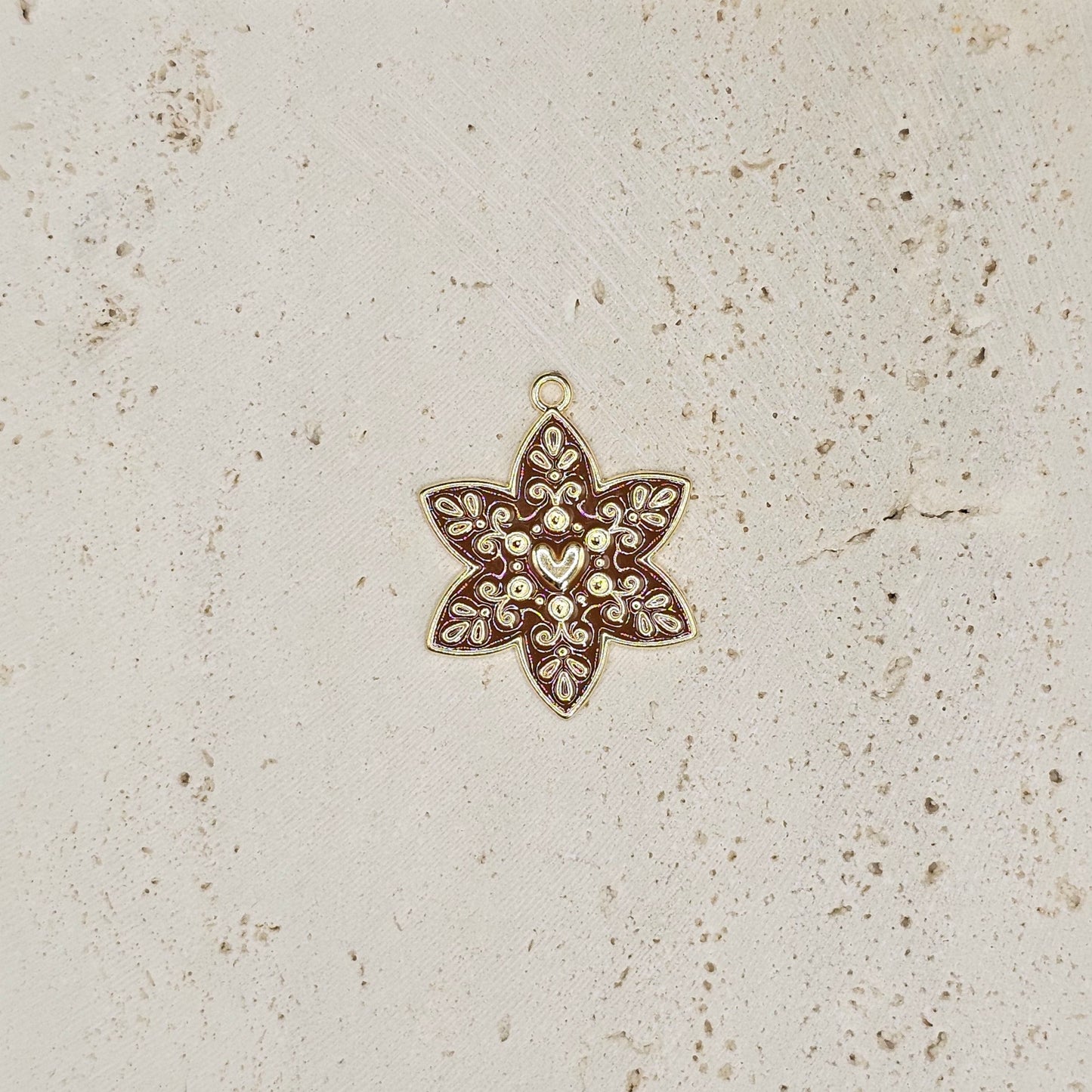 Gingerbread Snowflake