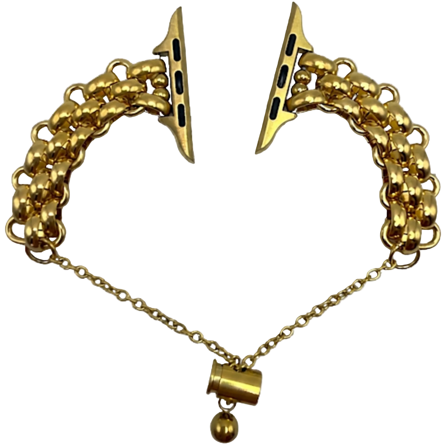 Gold Chain Link Apple Watch Band