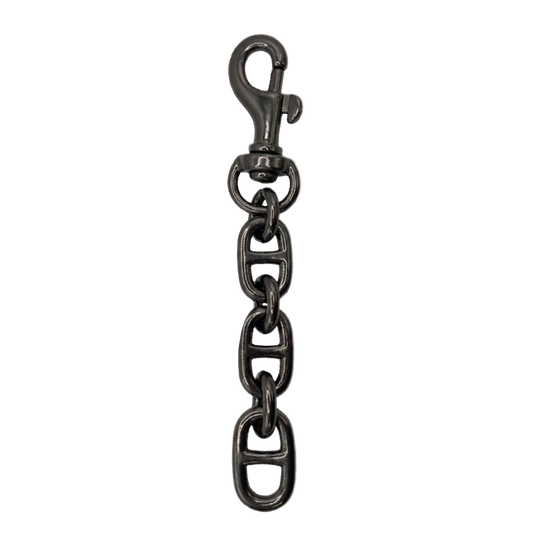 Gun Metal Bag Chain