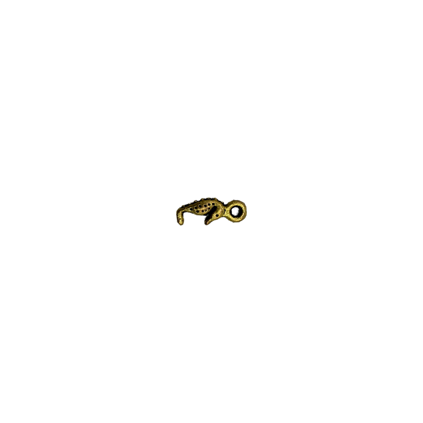 Gold octopus tentacle with textured finish