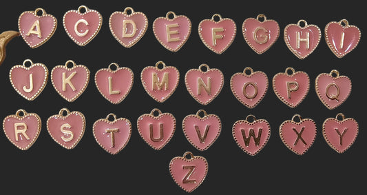 Light Pink Circle Letters