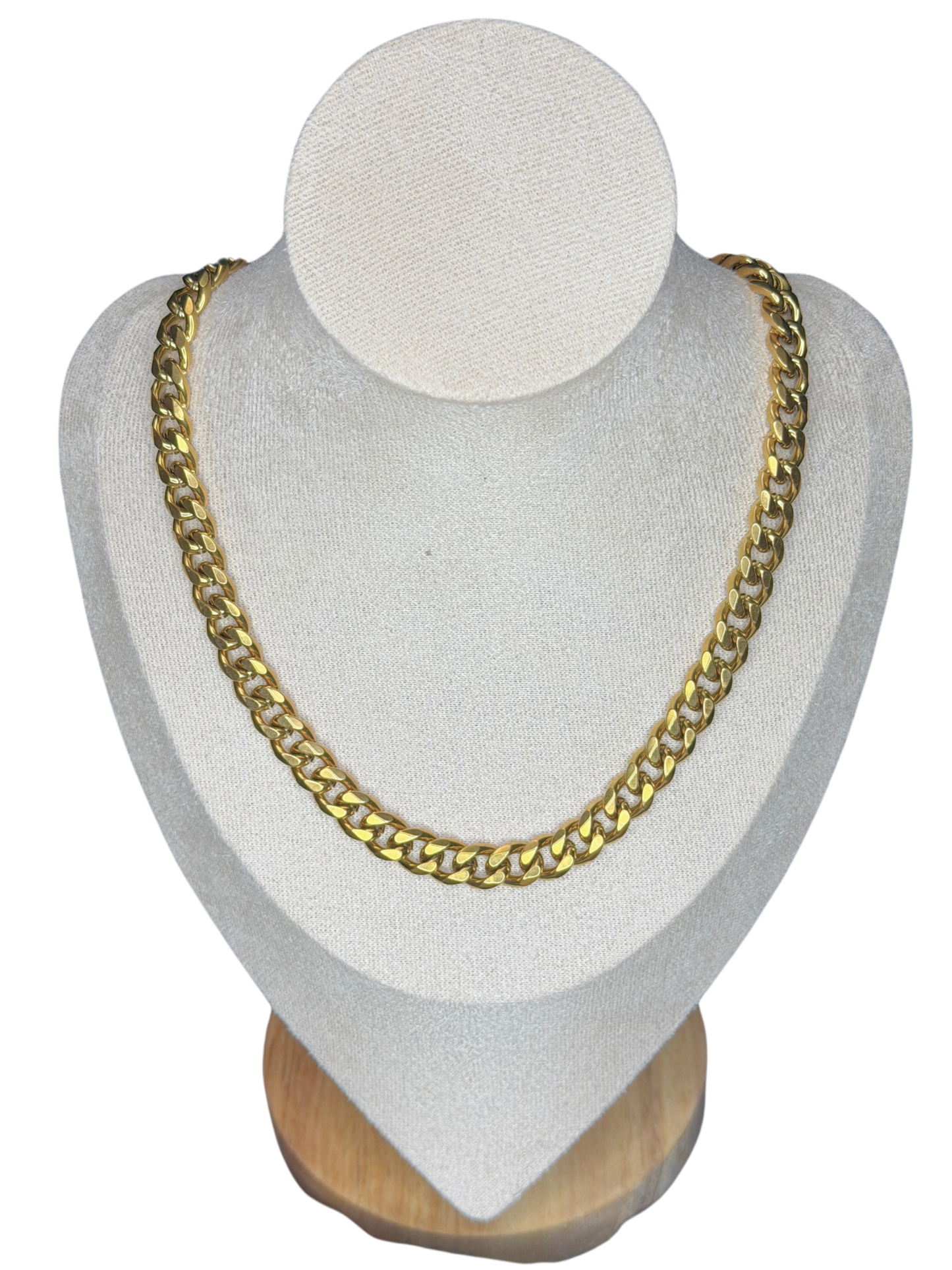 Chunky Gold Cuban Chain Necklace