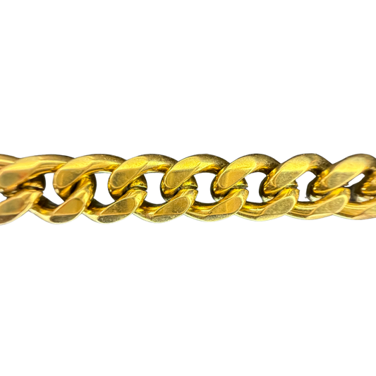 Chunky Gold Cuban Chain Necklace