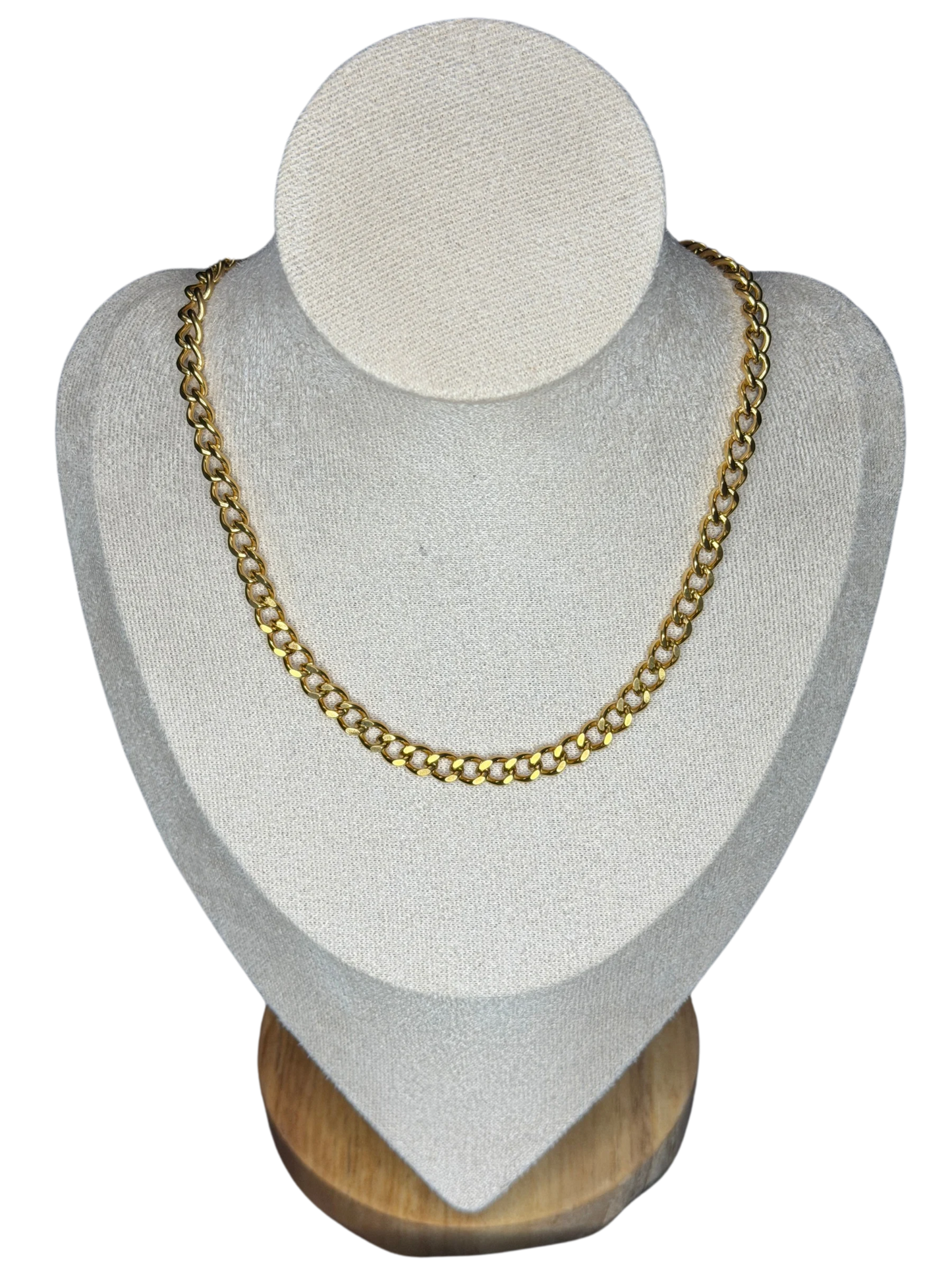 Premium Gold Braided Chain Necklace