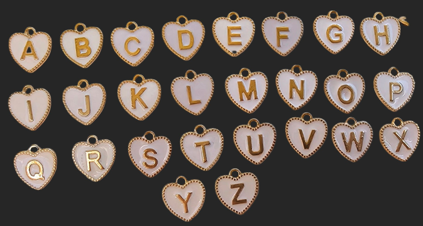 White Heart Letters